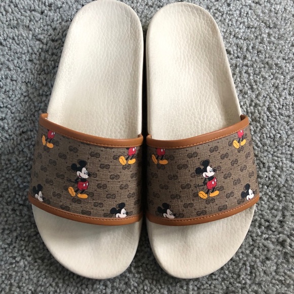 Gucci Shoes Gucci X Disney Slides Collab Poshmark